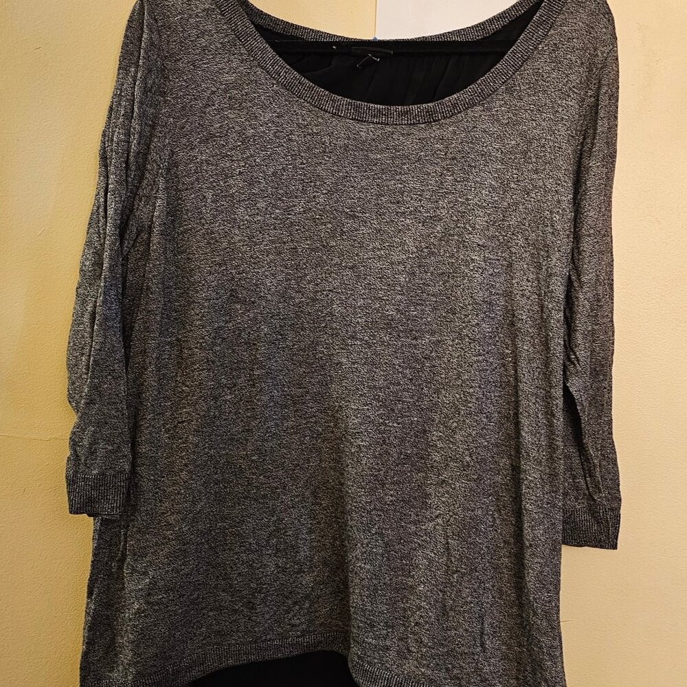 torrid long sleeve with chiffon underlay NWOT